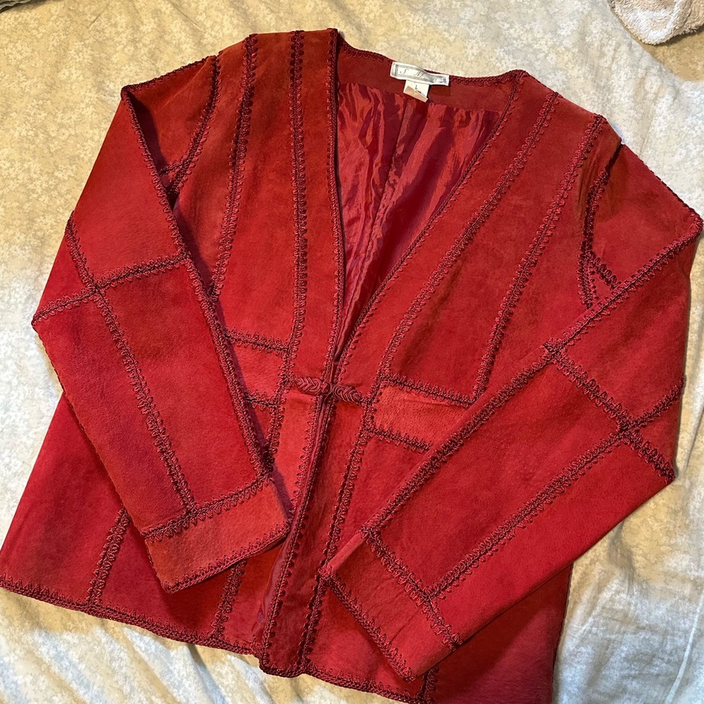 Vintage Suede Leather Jacket